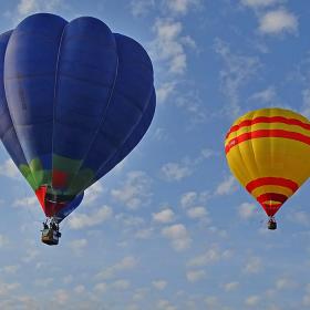 Dänische Meisterschaft im Ballonfahren auf Nordfünen