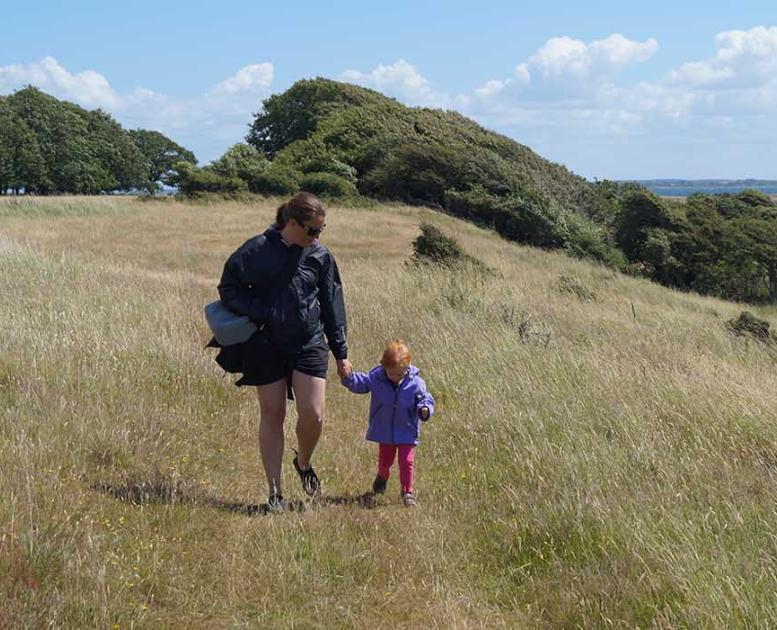 Wandern auf Æbelø